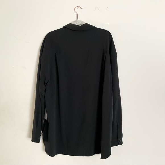 Alo Yoga Dreamscape Button Down Long Sleeve Black L - Picture 10 of 11